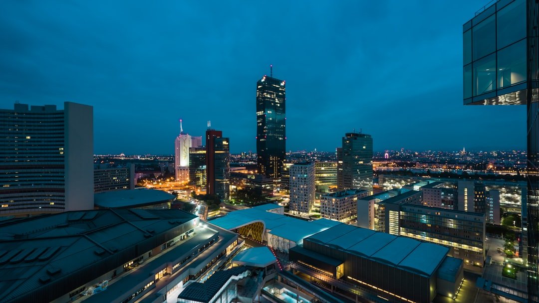 Photo Cityscape skyline