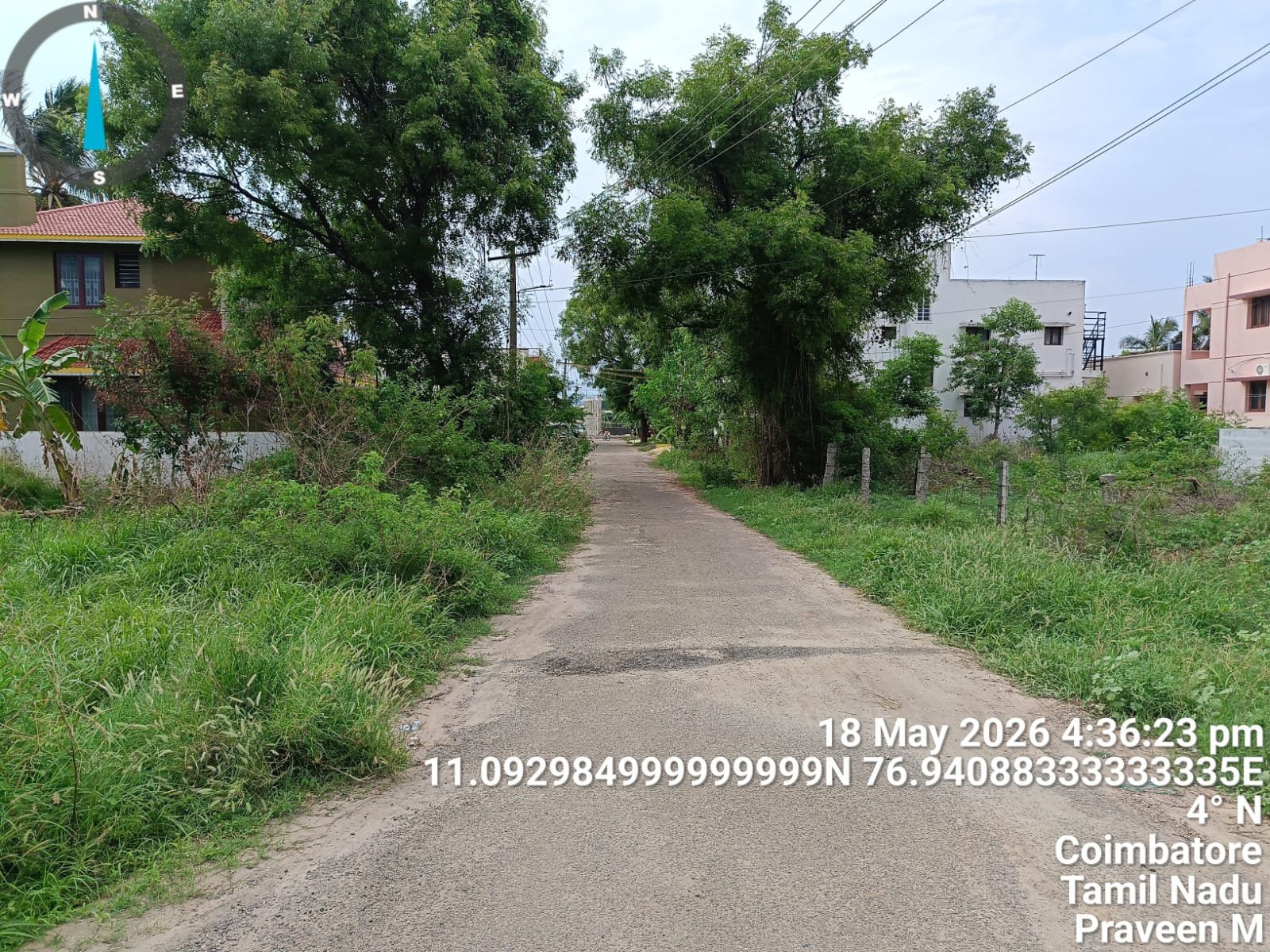 12.5 Cents DTCP approved land for Sale in Nggo Colony Coimbatore