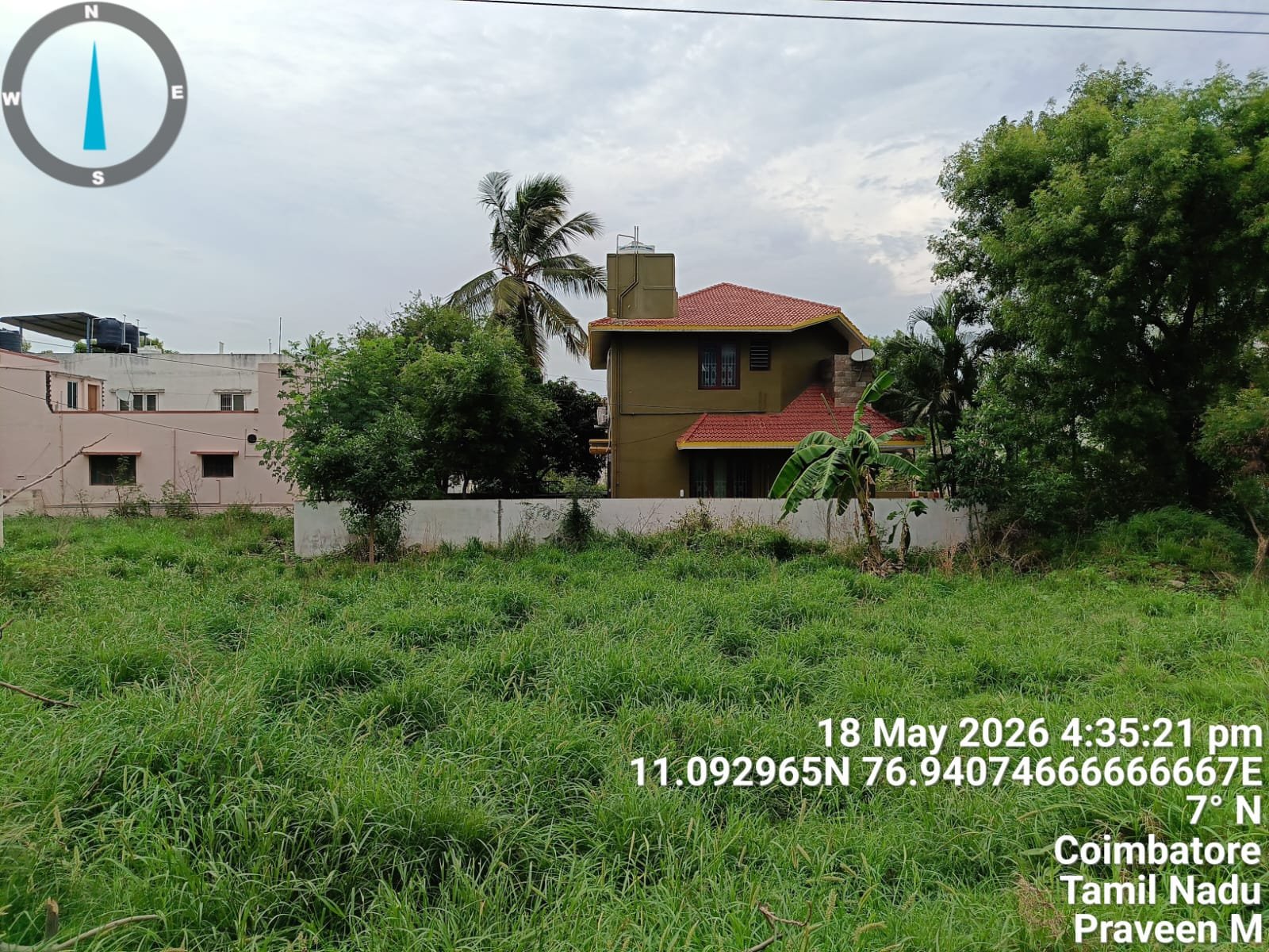 12.5 Cents DTCP approved land for Sale in Nggo Colony Coimbatore