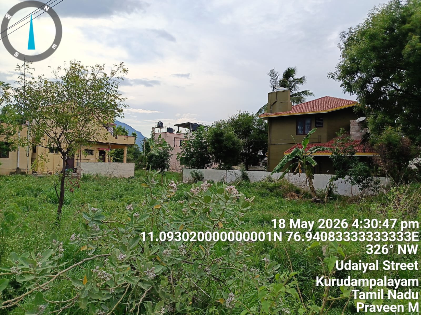 12.5 Cents DTCP approved land for Sale in Nggo Colony Coimbatore