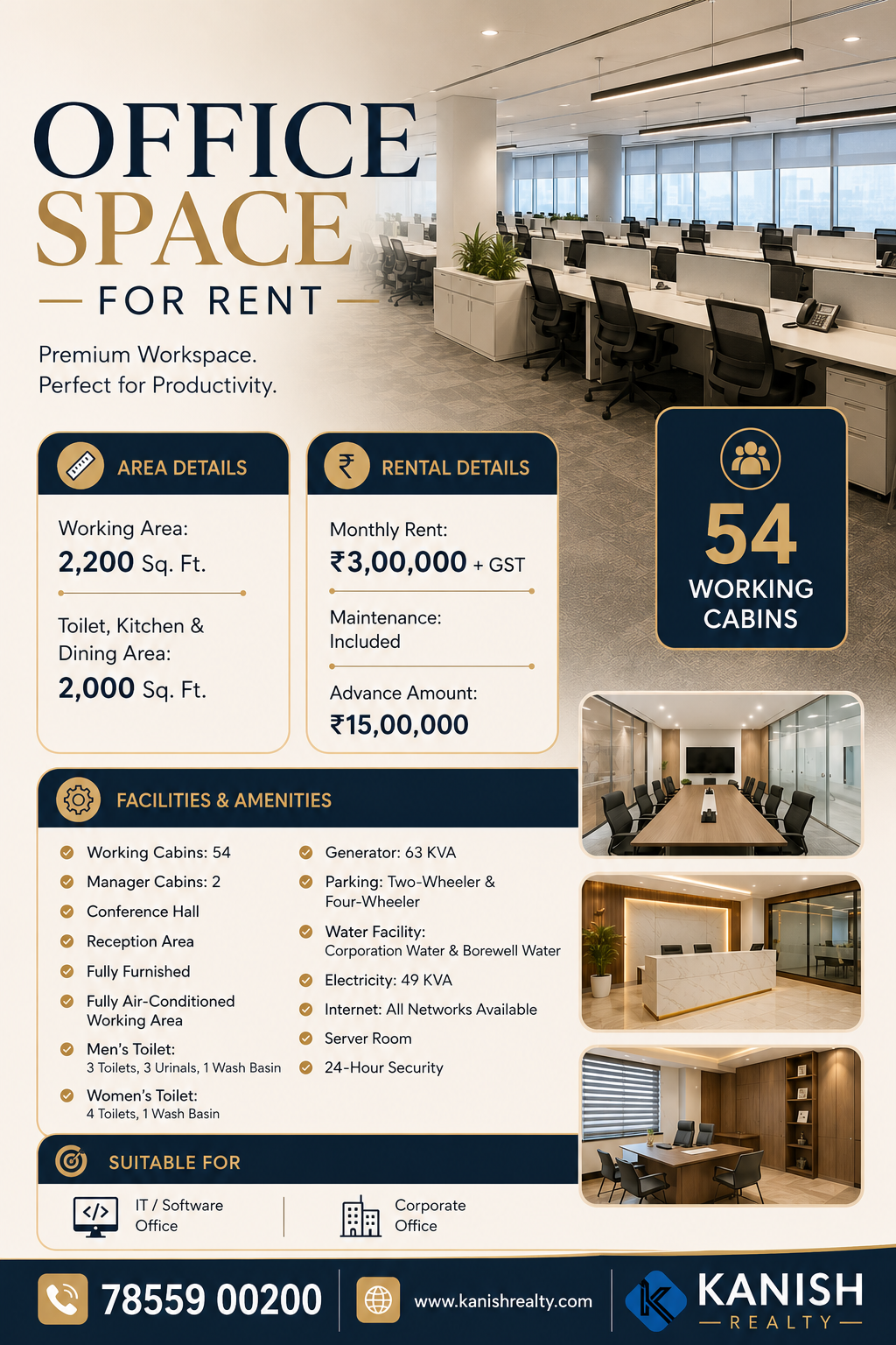 Premium Office Space for Rent